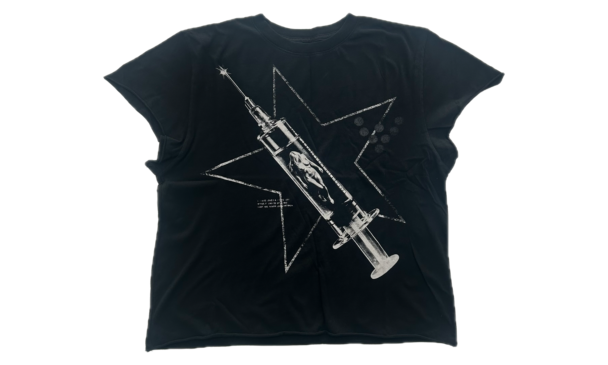 Junkie V Cut Tee "Black" VT008