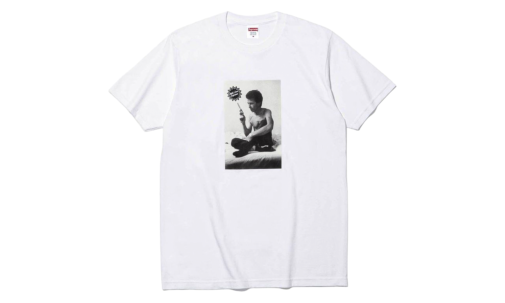 Larry Clark Gun Tee "White" SU28683