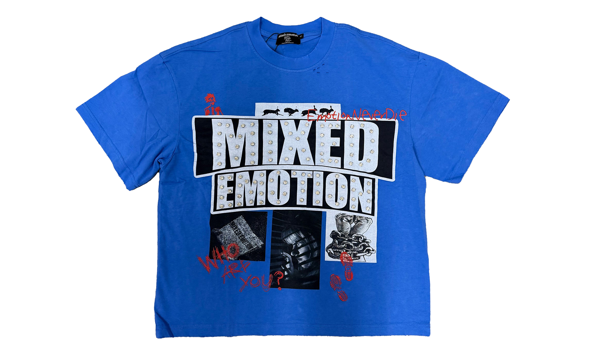 Lost Identity Tee "Blue" MIXE076