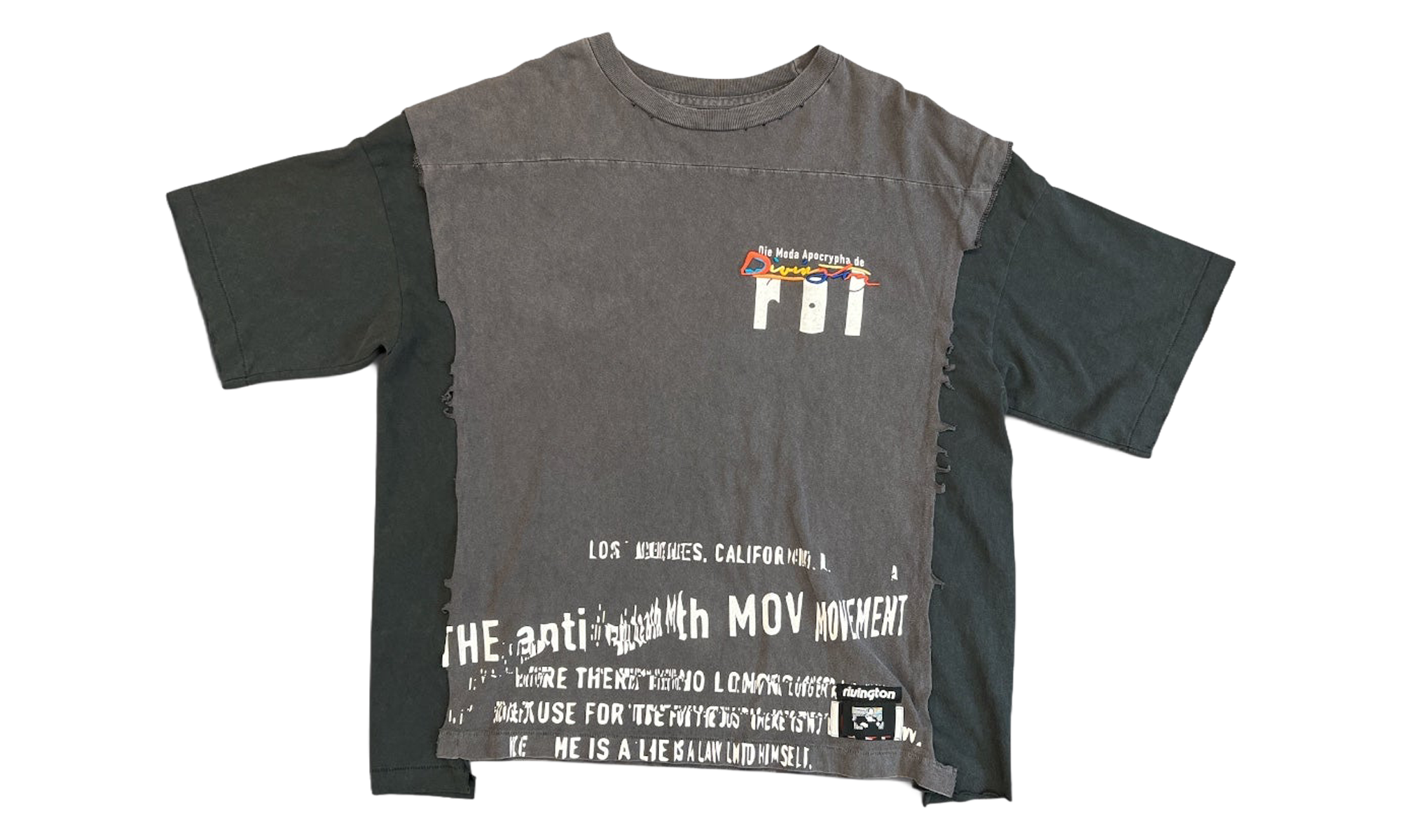 Moda Apocrypha Quad Tee "Black" MDAQ SS00 BLAC