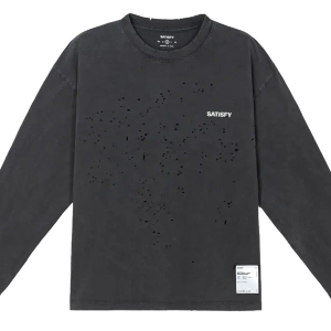 Mothtech Long-Sleeve Tee "Aged Black" 11073 00A02