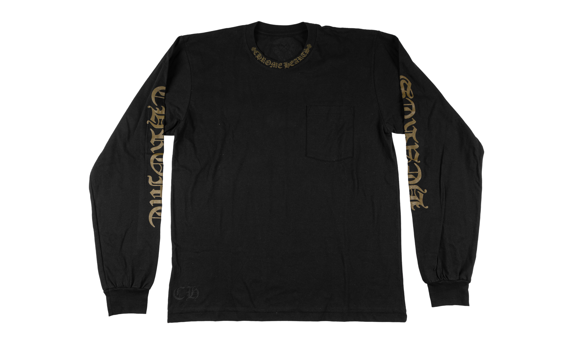 Neck Logo Long Sleeve Tee "Olive" CHRM0867