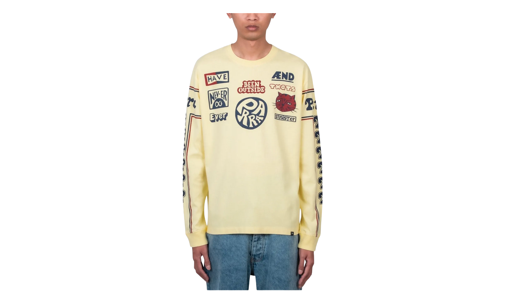 Never Sinister LS Tee "Yellow" 55265