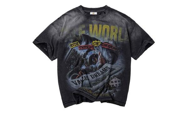 Newspaper Tee "Black" VAL304