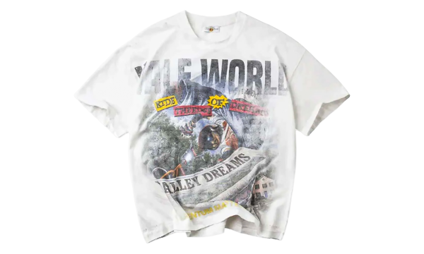 Newspaper Tee "White" VAL332
