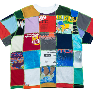 Patchwork T-Shirt "Multicolor" BWA201