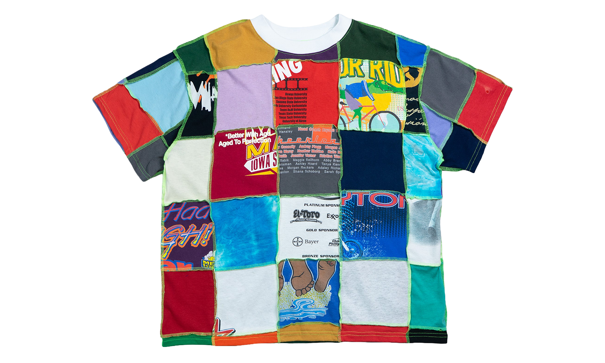 Patchwork T-Shirt "Multicolor" BWA201