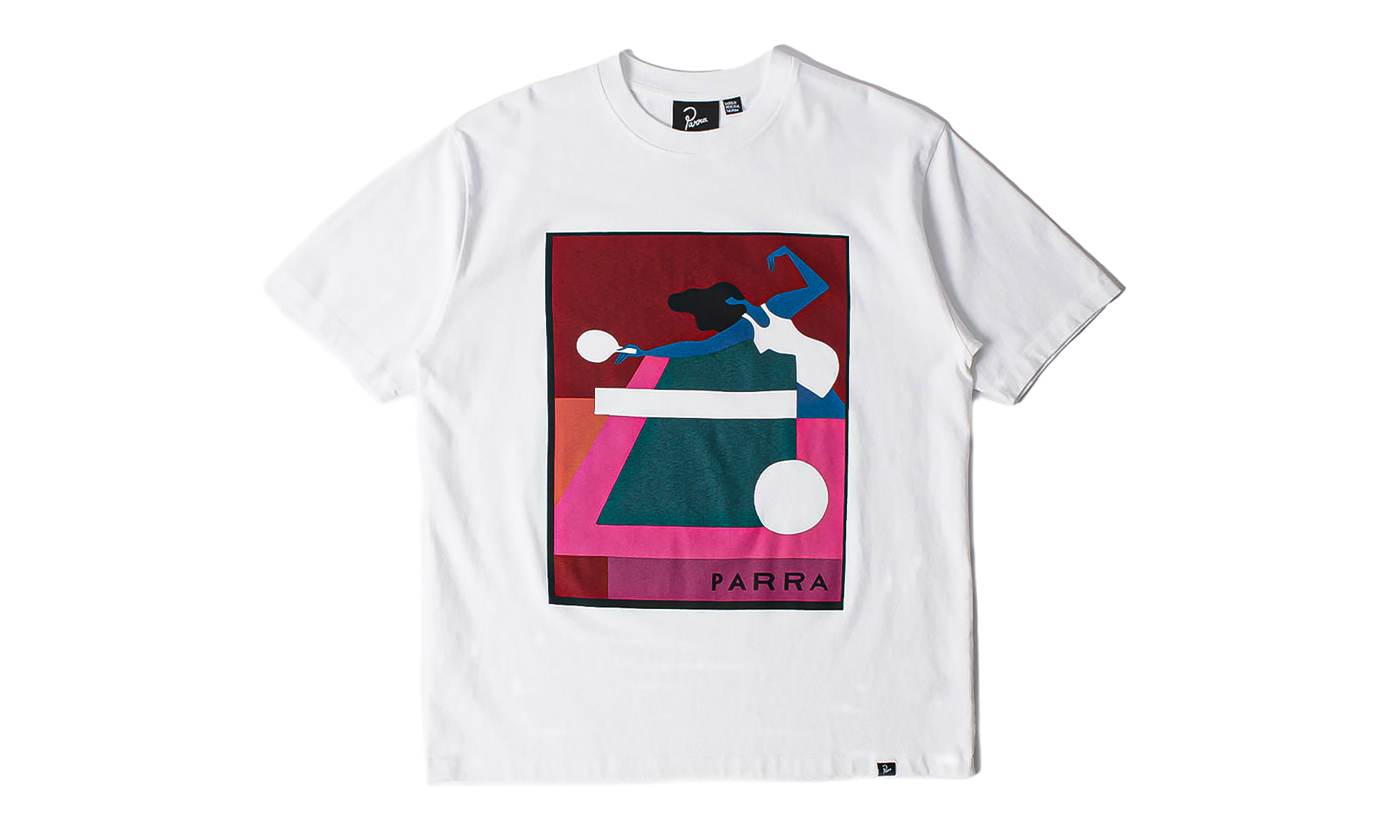 Ping Ponged Tee "White" 55460