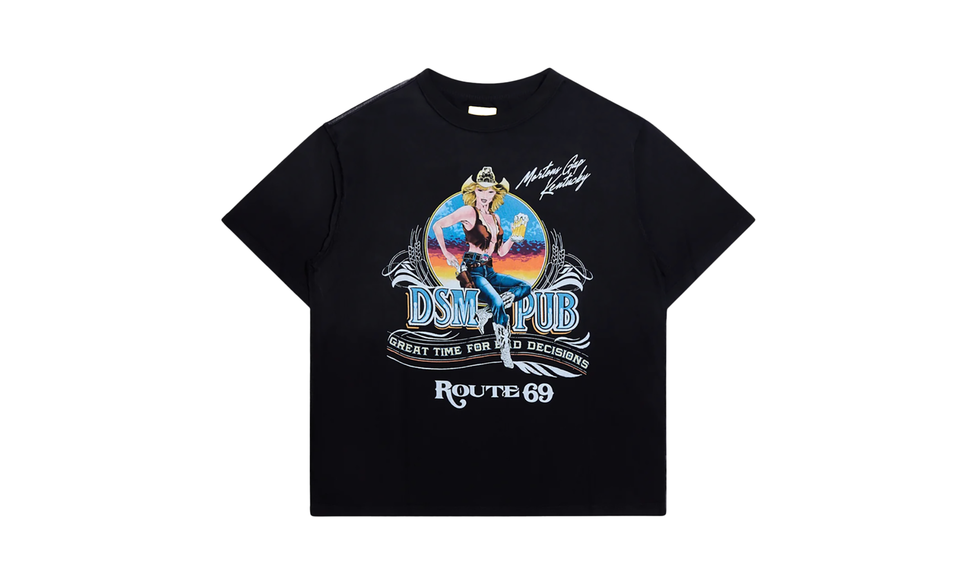 Pub SS Tee "Black" DSM FA25 036