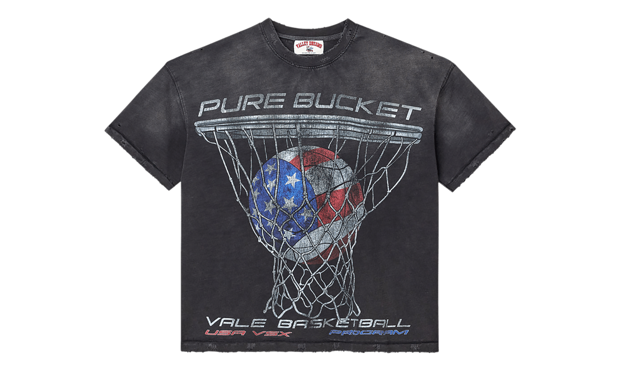 Pure Bucket Tee "Black" VAL185