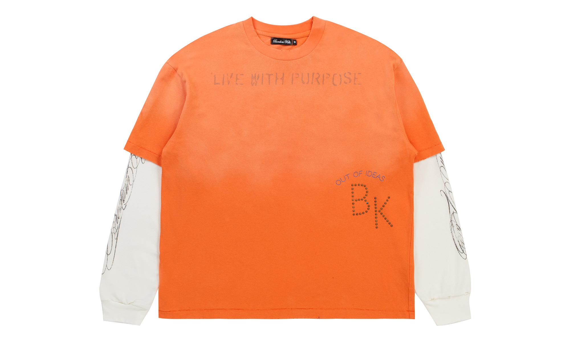 Purpose Double Tee "Orange" BK006