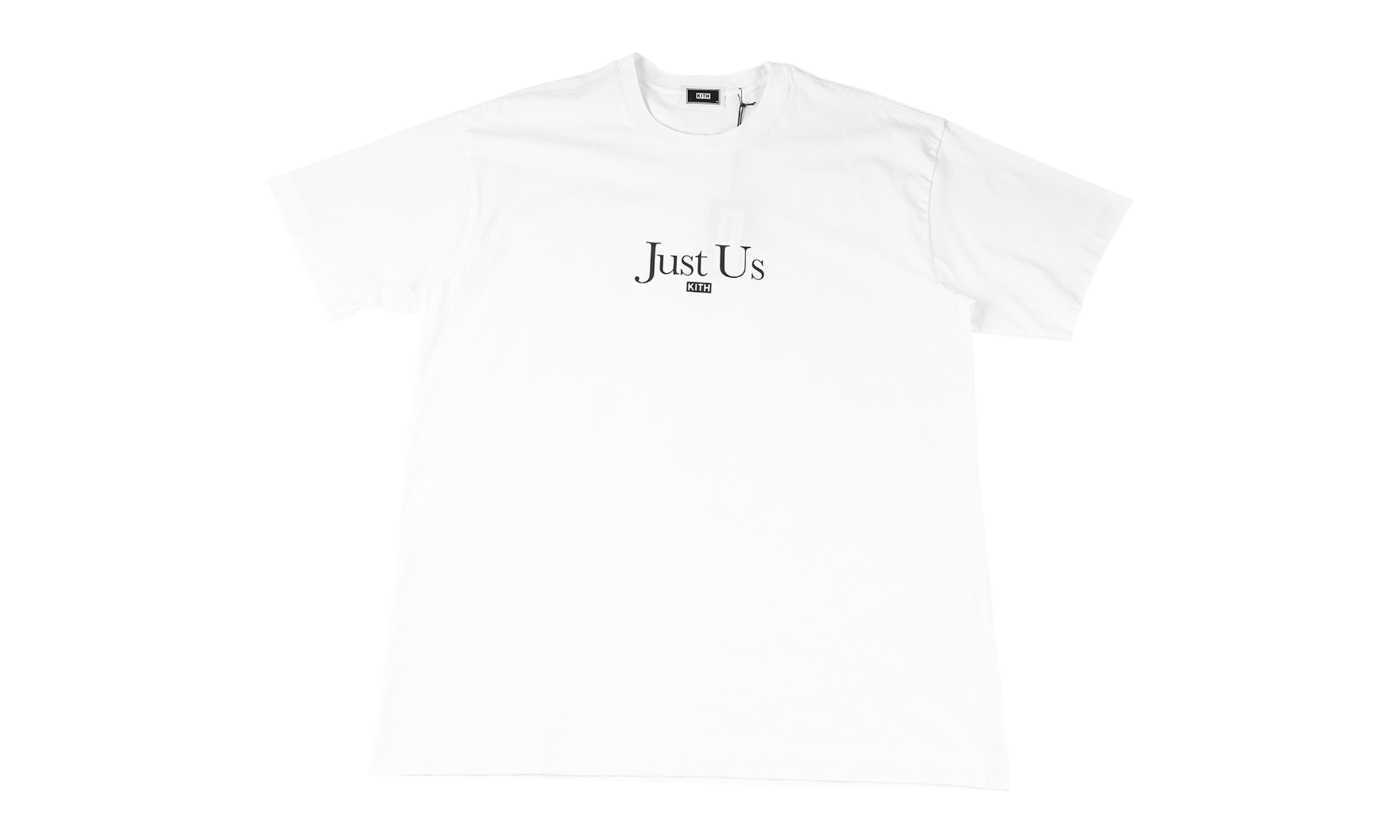 Quote Tee "Just Us" "White" KHMG030023 101