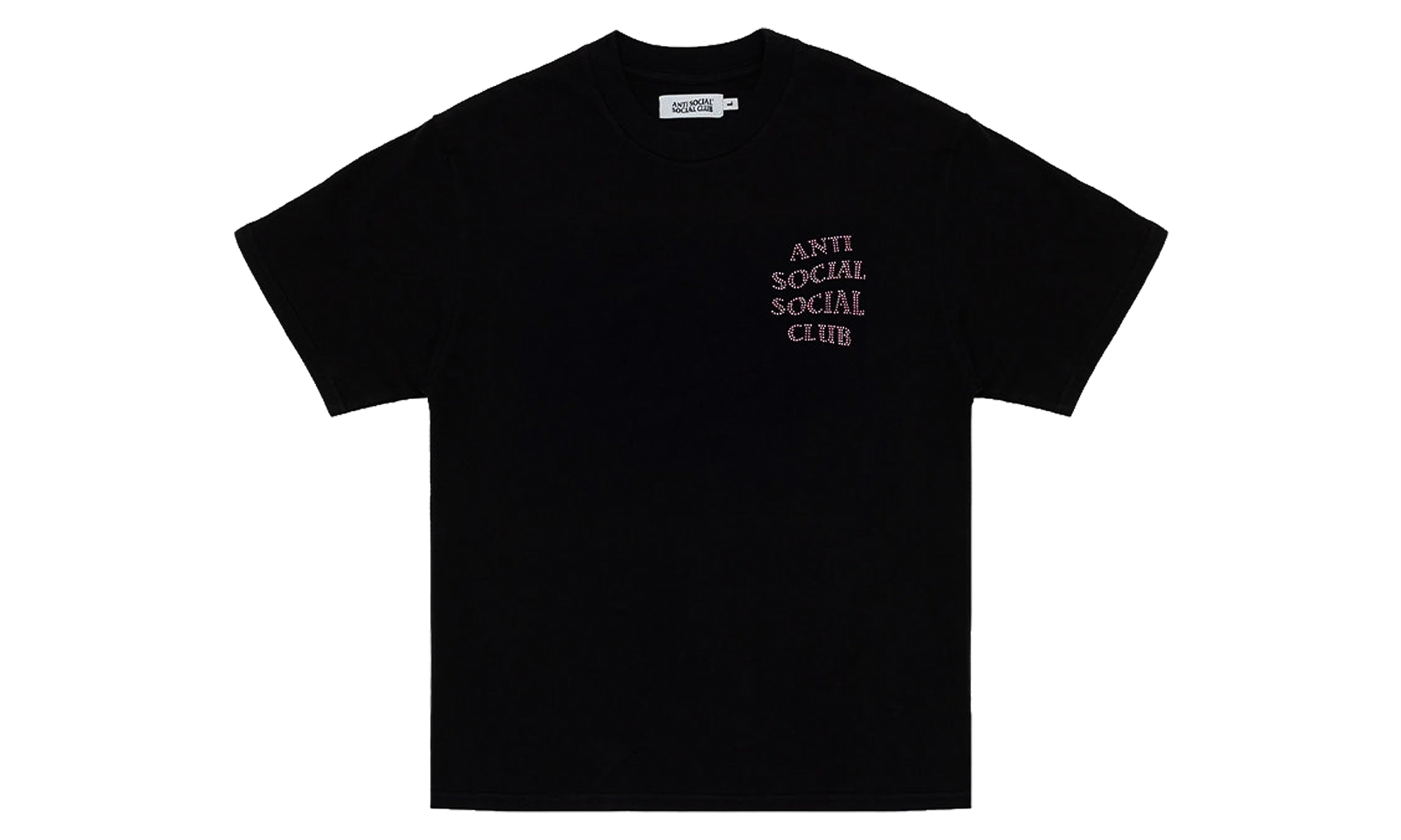 Rhinestone Mind Games Tee "Black Pink" ASSCSS26SS24
