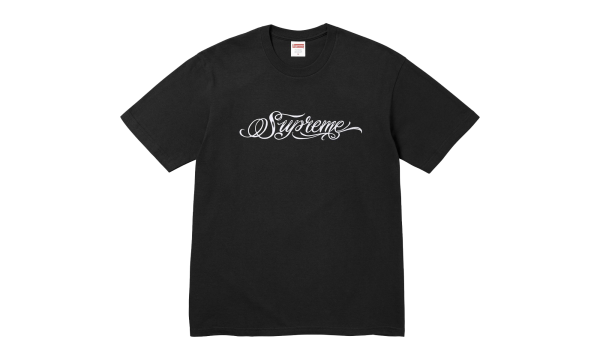 Script Tee "FW24 - Black" SU26092