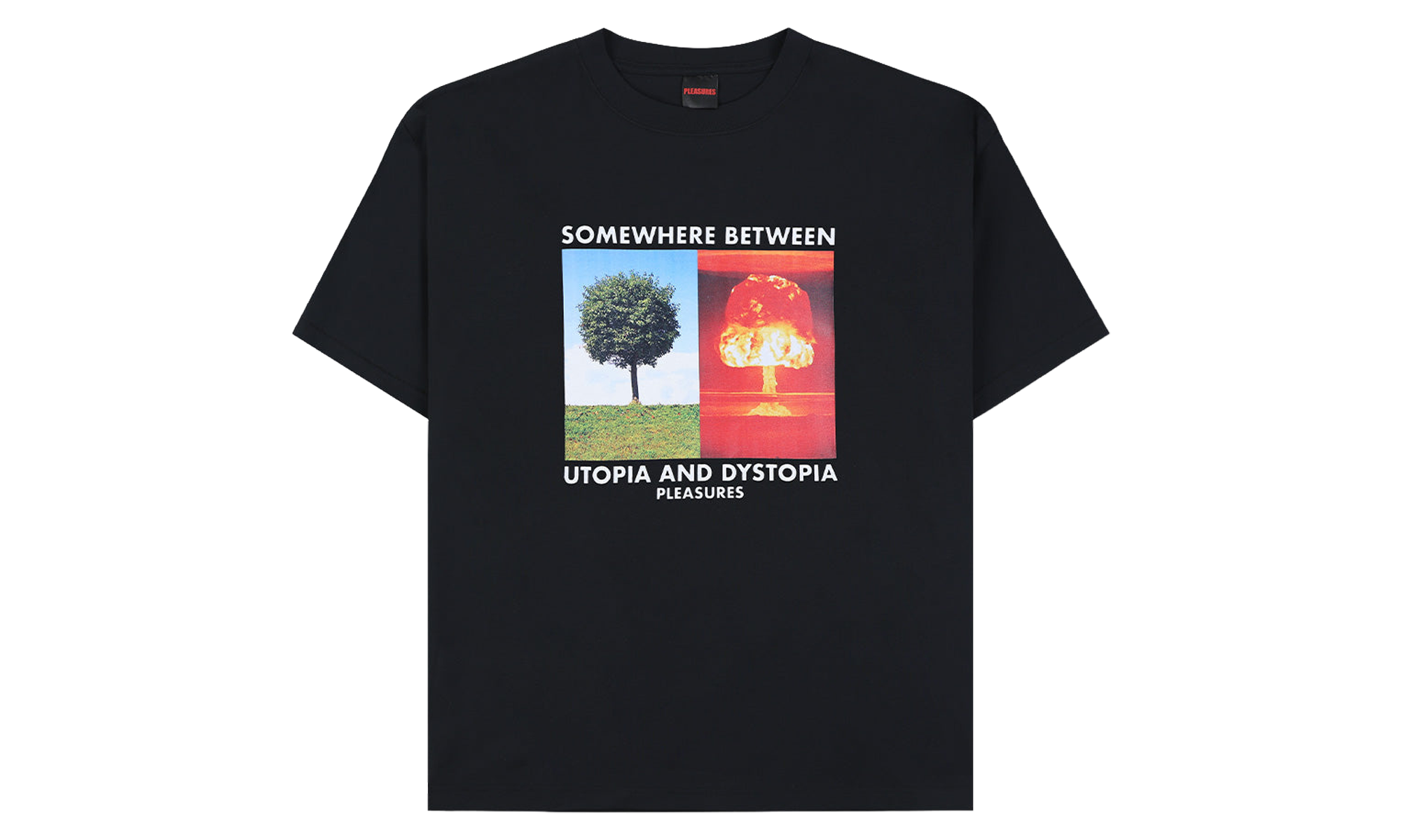 Somewhere SS Tee "Black" P26F050-Black