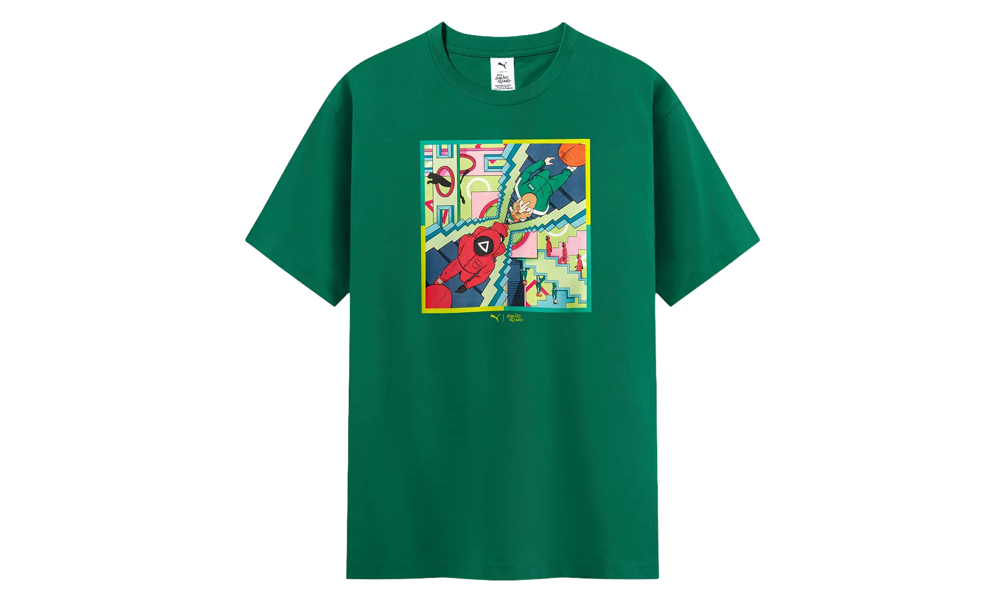 Squid Game Graphic Tee "Mint Tea" 627426 86