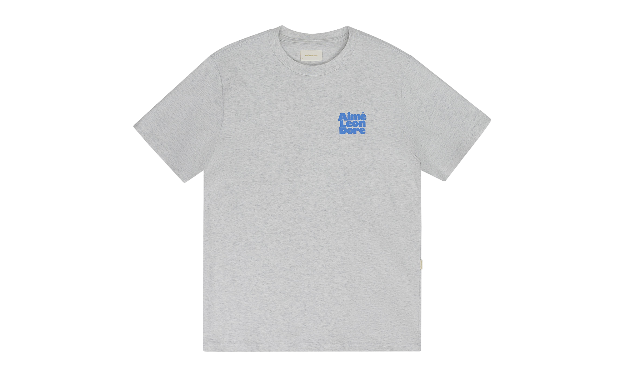 Stacked Logo Tee "Silver Mix" SS24CT033 SILVER MIX
