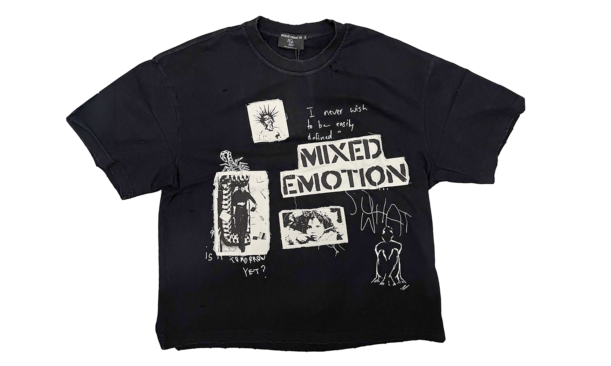 Stamped Tee "Black" MIXE058