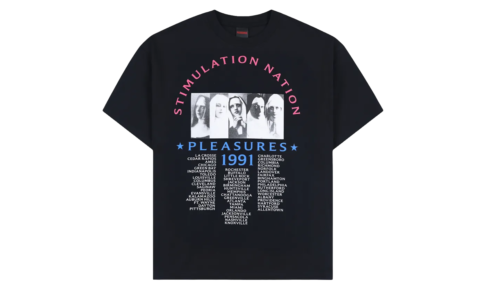 Stimulation Tee "Black" P26SP066-BLACK