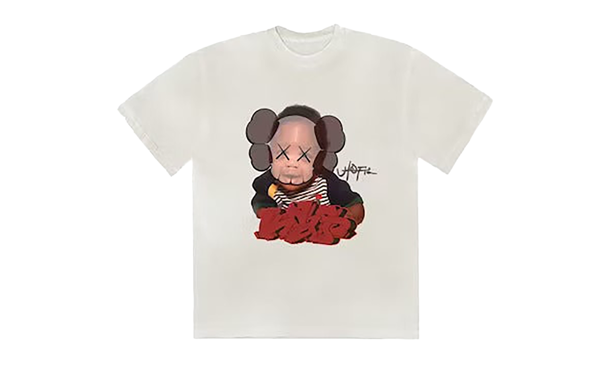 Travis Scott x KAWS Utopia I Tee "White" TSUC45