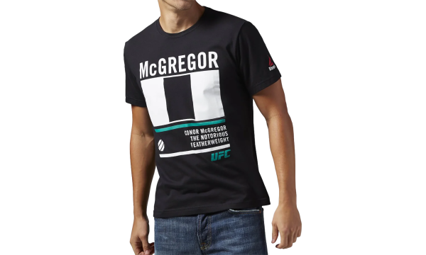 UFC Conor McGregor Nickname Tee "Black" U71693