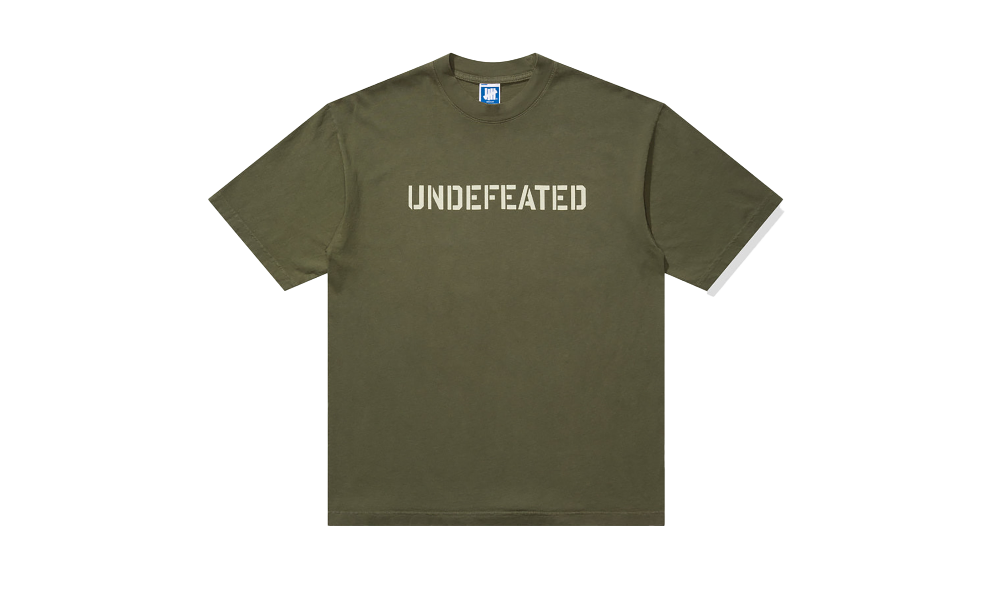 Undefeated Stencil S/S Tee "Olive" 80692 Olive