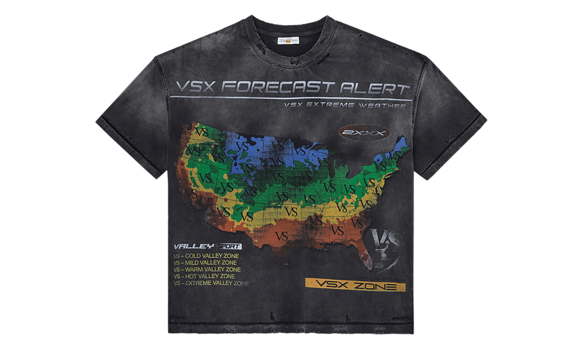 Weatherman Tee "Black" VAL195