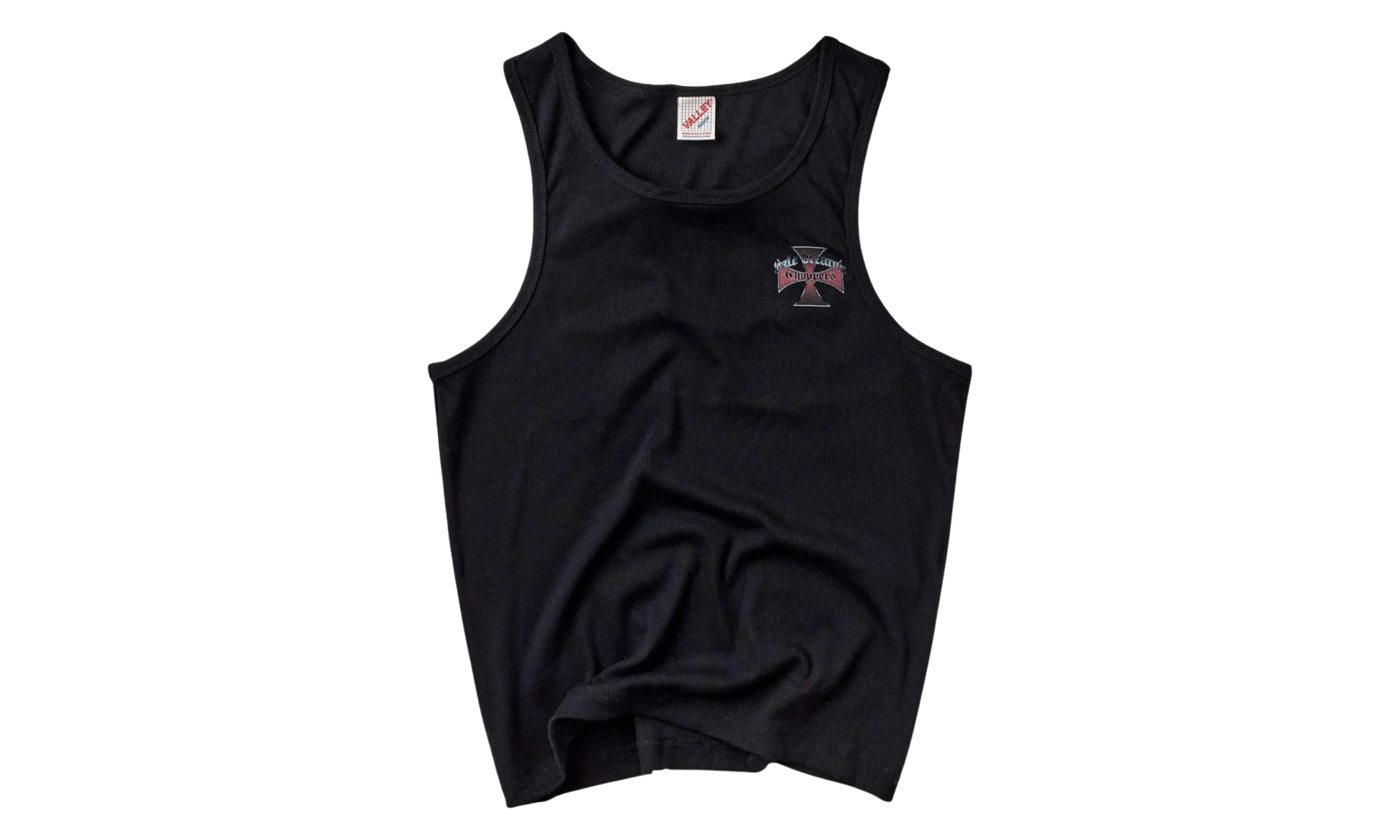 Chopper Tank Top "Black" VAL449