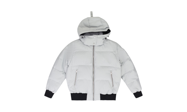 CLOUD BOMBER SHEARLING PUFFER JACKET "Grey" M34LB017S