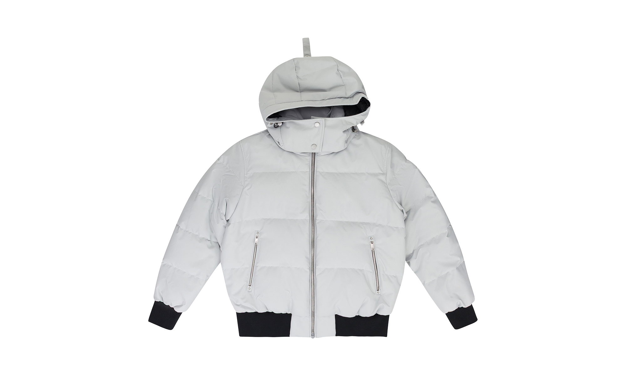 CLOUD BOMBER SHEARLING PUFFER JACKET "Grey" M34LB017S