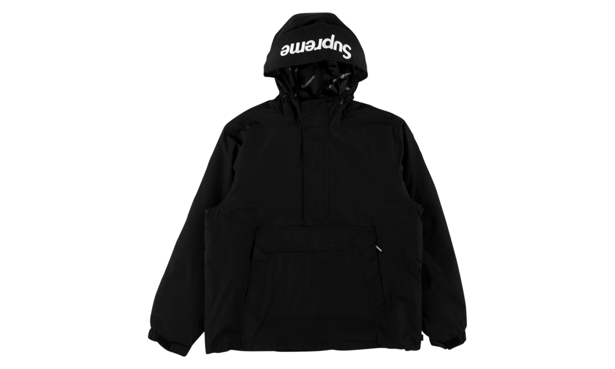 Hooded Logo Half Zip Pullover "FW17" SU3766