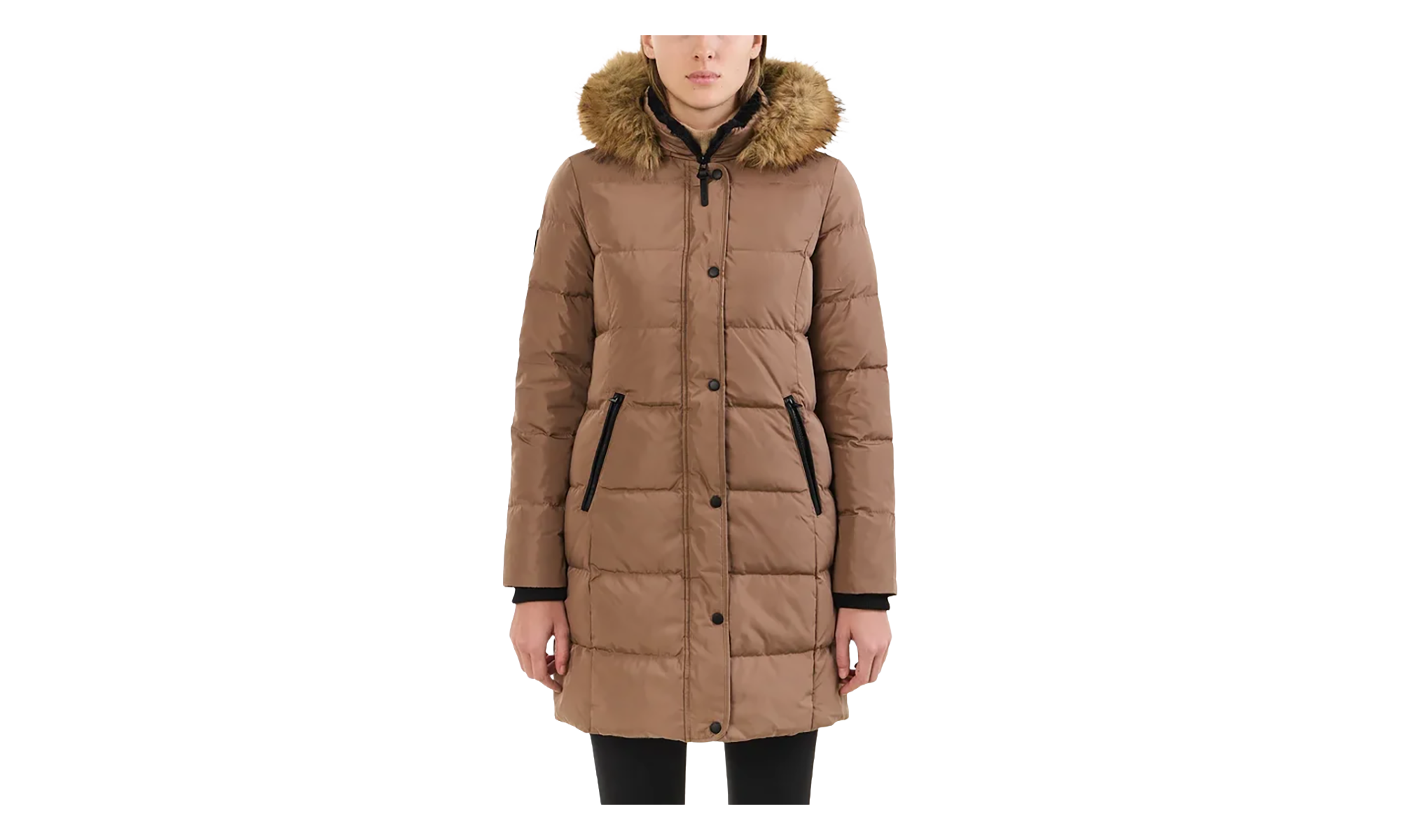 Maya Puffer Jacket "Taupe" 4125522-TP