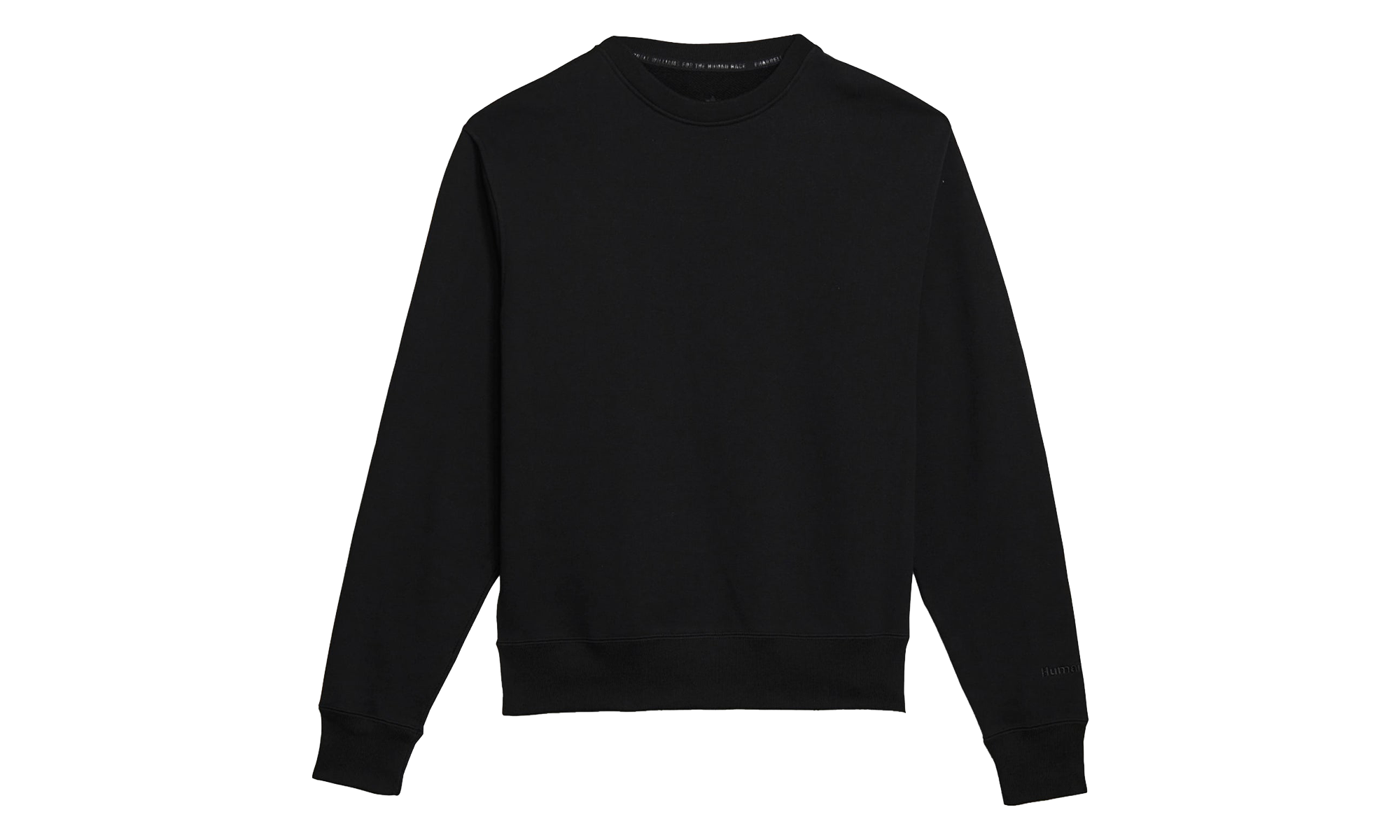 Pharrell Williams Basics Crew Sweatshirt "Black" H58314
