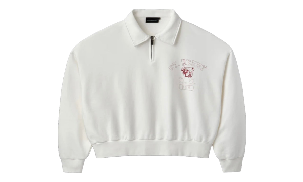 RB Half Zip Pullover "White" GV051