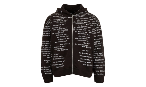 Scripture Zipper Pullover "Coal" 1110380002FW24