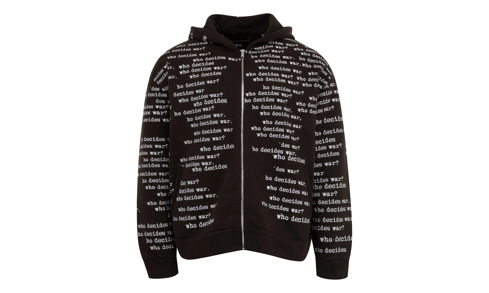 Scripture Zipper Pullover "Coal" 1110380002FW24