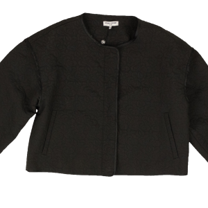 SOLID QUILTED JACKET "Black" R20AOL11170