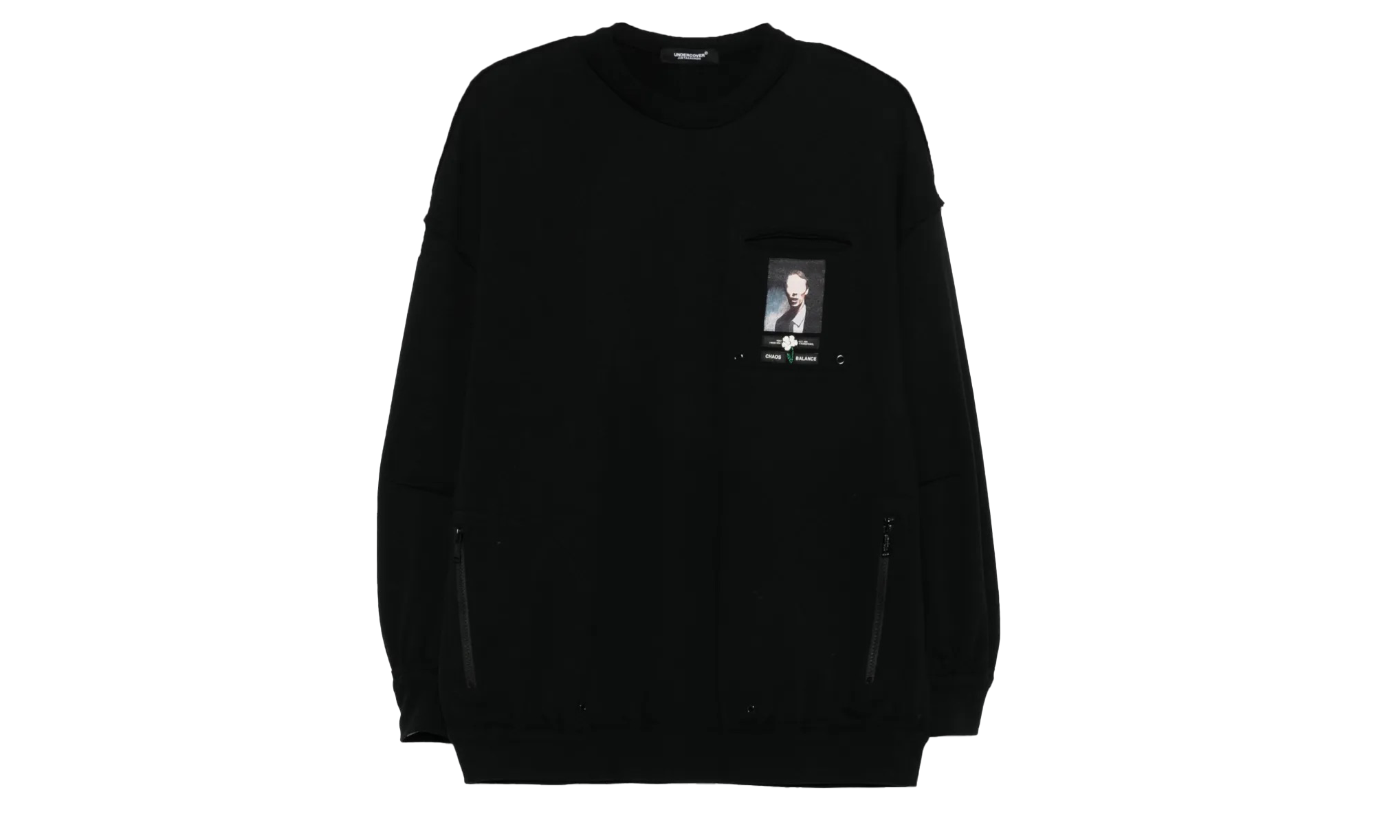 Sweatshirt With Pockets "Black" UC1E48052