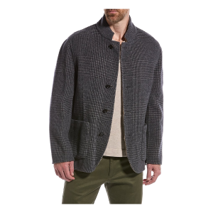 Wool Blend Jacket "Blue" BRUN2250